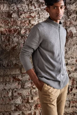 No Nasties Men's Zip-Up Jacket