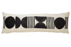 Casa Amarosa Noir Celestial XL Lumbar Pillow Cover