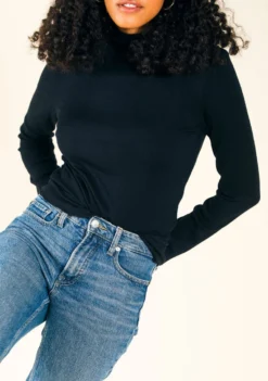 Poplinen Clothing Norma Modal Ribbed Turtleneck