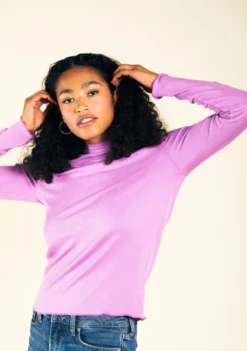 Poplinen Clothing Norma Modal Ribbed Turtleneck