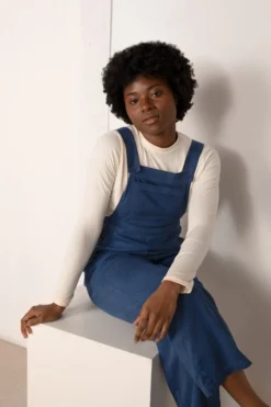 North Of West Ariel Upcycled Overalls - Midnight Sale 13 North Of West Ariel Upcycled Overalls - Midnight Sale