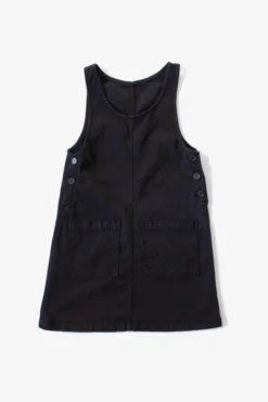 North Of West Caroline Upcycled Jumper Dress - Black