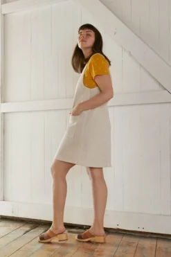 North Of West Caroline Upcycled Jumper Dress - Fog 16 North Of West Caroline Upcycled Jumper Dress - Fog