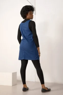 North Of West Caroline Upcycled Jumper Dress - Midnight