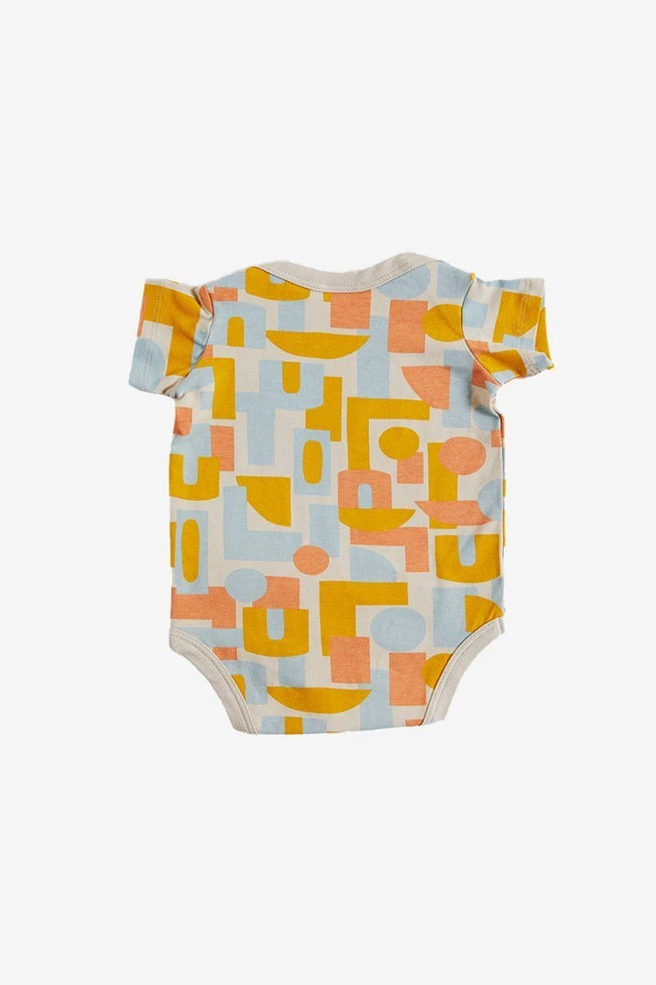 North Of West Baby's Decades Onesie - Fog 4 North Of West Baby's Decades Onesie - Fog