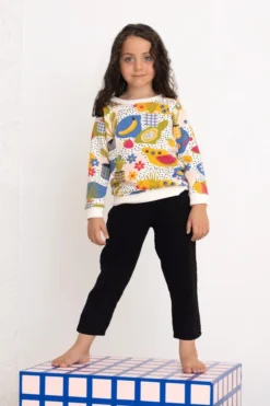 North Of West Kids' Double Cloth Breezy Pants - Black Sale