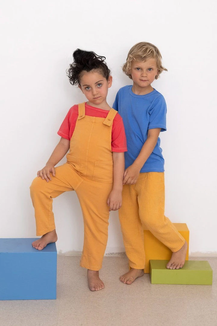 North Of West Kids' Double Cloth Breezy Pants - Marigold 7 North Of West Kids' Double Cloth Breezy Pants - Marigold
