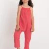 North Of West Kids' Double Cloth Jumpsuit - Azalea Sale