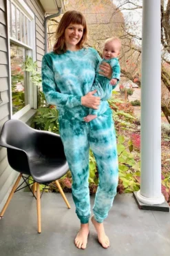 North Of West Julie Tie Dye Joggers - Atlantic 13 North Of West Julie Tie Dye Joggers - Atlantic