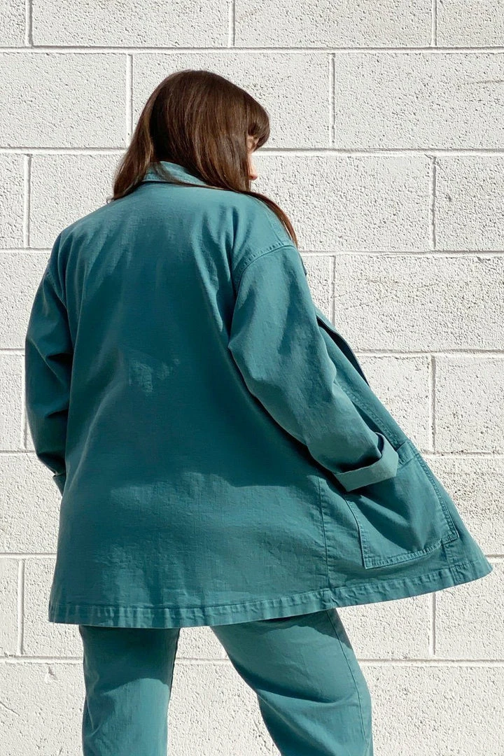 North Of West Leslie Upcycled Jacket - Atlantic 14 North Of West Leslie Upcycled Jacket - Atlantic