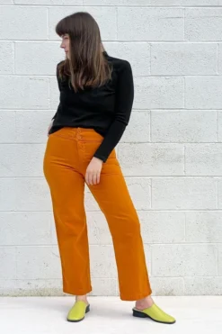 North Of West Sale Monica Upcycled High Rise Jean - Spice