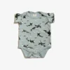 North Of West Baby's Orcas Onesie - Sea Mist Sale