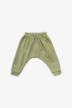 North Of West Sale Baby's Harem Pants - Moss
