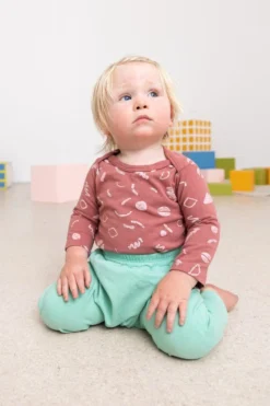 North Of West Baby's Harem Pants - Seafoam Sale