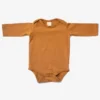 North Of West Sale Baby's Long Sleeve Onesie - Spice