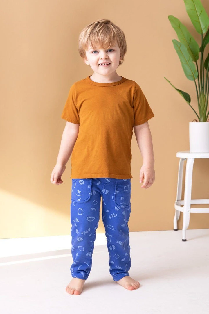 North Of West Kids' Squiggles Traveler Sweatpants - Azure Sale 5 North Of West Kids' Squiggles Traveler Sweatpants - Azure Sale