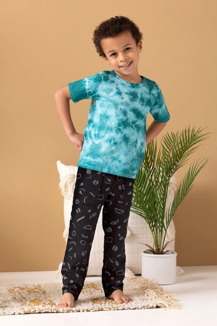 North Of West Kids' Squiggles Traveler Sweatpants - Black 3 North Of West Kids' Squiggles Traveler Sweatpants - Black