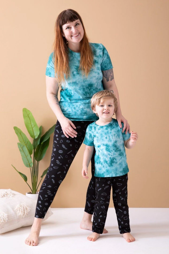 North Of West Kids' Squiggles Traveler Sweatpants - Black 6 North Of West Kids' Squiggles Traveler Sweatpants - Black