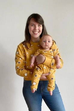 North Of West Sale Kids' Suns Onesie - Golden