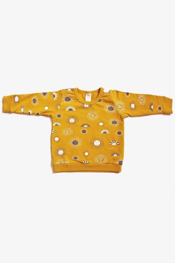 North Of West Kids' Suns Sweatshirt - Golden 3 North Of West Kids' Suns Sweatshirt - Golden