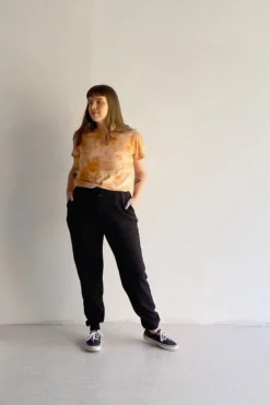 North Of West Taylor Tie Dye Tee - Amber Sale