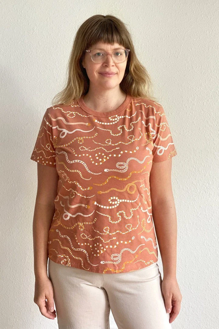 North Of West Taylor Snake Rainbow Tee - Sunset Sale 3 North Of West Taylor Snake Rainbow Tee - Sunset Sale