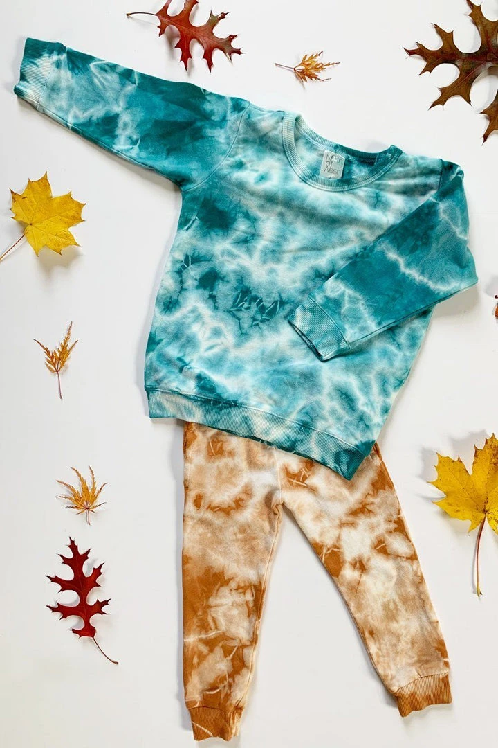 North Of West Kids' Tie Dye Jogger - Amber 8 North Of West Kids' Tie Dye Jogger - Amber