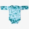 North Of West Baby's Tie Die Long Sleeve Onesie - Atlantic Sale 2 North Of West Baby's Tie Die Long Sleeve Onesie - Atlantic Sale