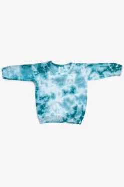 North Of West Best Sellers Kids' Tie Dye Sweatshirt - Atlantic