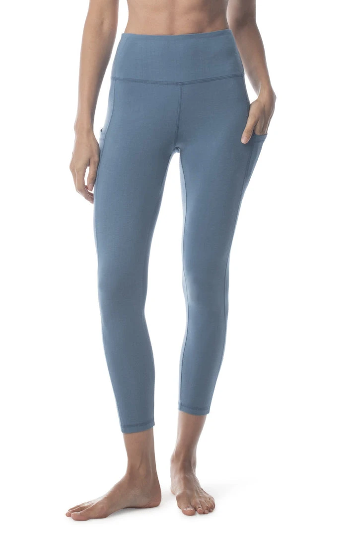 Synergy Organic Clothing On The Move Pant - Teal 3 Synergy Organic Clothing On The Move Pant - Teal