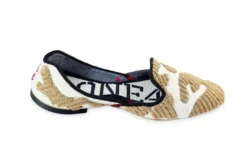 ONE432 Women's Camou Recycled Jutti Loafer - Bullion