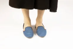 ONE432 Women's Recycled Jutti Loafer - Courtney Denim Shoes