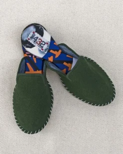 ONE432 Recycled Unisex Slippers - Gumbat Green Shoes