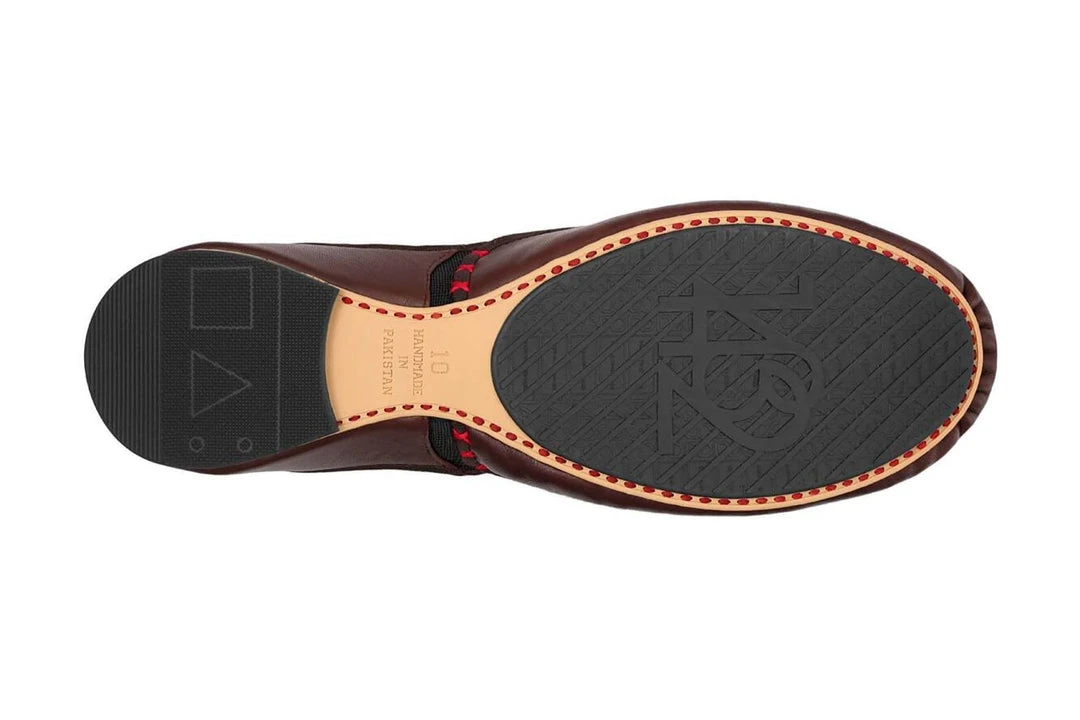 ONE432 Men's Chaudhry Jutti Loafer - Chocolate 7 ONE432 Men's Chaudhry Jutti Loafer - Chocolate