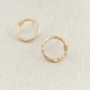 Sara Patino Jewelry Be Open Recycled Gold Earrings