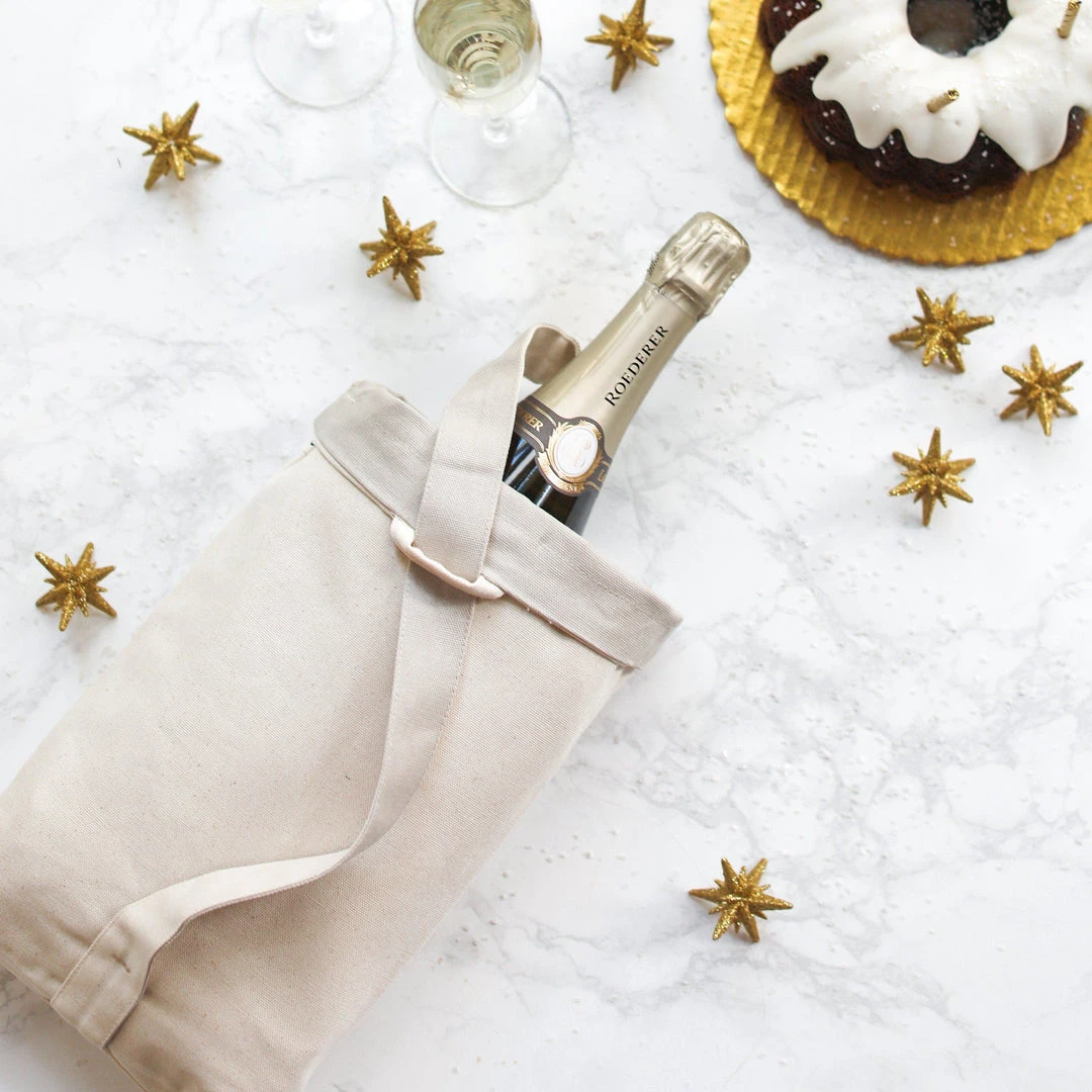 Aplat Vin Zero Waste Two Bottle Wine Tote - Stone Best Sellers 7 Aplat Vin Zero Waste Two Bottle Wine Tote - Stone Best Sellers