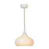 Ameico Drop Two Pendant Light - White Glossy Lighting