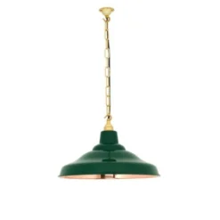 Ameico School Pendant Light - Green Lighting