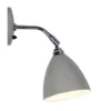 Ameico Lighting Task Short Wall Light - Putty Gray