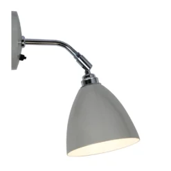 Ameico Lighting Task Short Wall Light - Putty Gray
