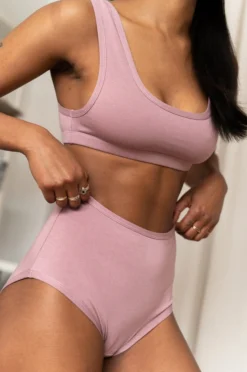 Mary Young Sustainable Materials Orly Bamboo High Brief Underwear