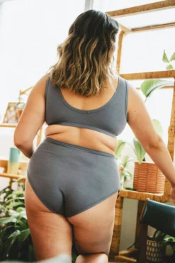 Mary Young Sustainable Materials Orly Bamboo High Brief Underwear