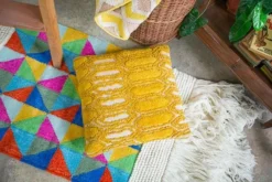 Casa Amarosa Oro Throw Pillow Cover