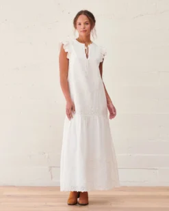 WVN Palma Eyelet Dress Clothing