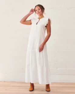 WVN Palma Eyelet Dress Clothing