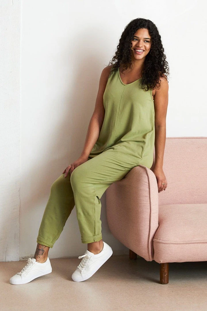 North Of West Sale Parker Jumpsuit - Moss 5 North Of West Sale Parker Jumpsuit - Moss