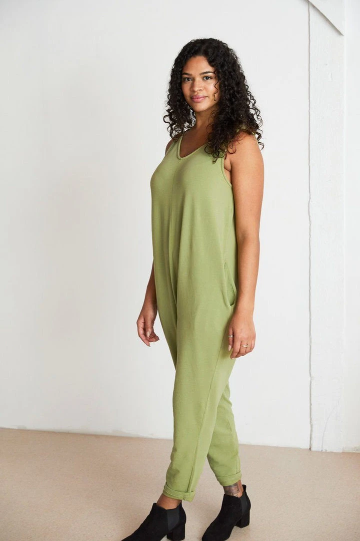 North Of West Sale Parker Jumpsuit - Moss 4 North Of West Sale Parker Jumpsuit - Moss