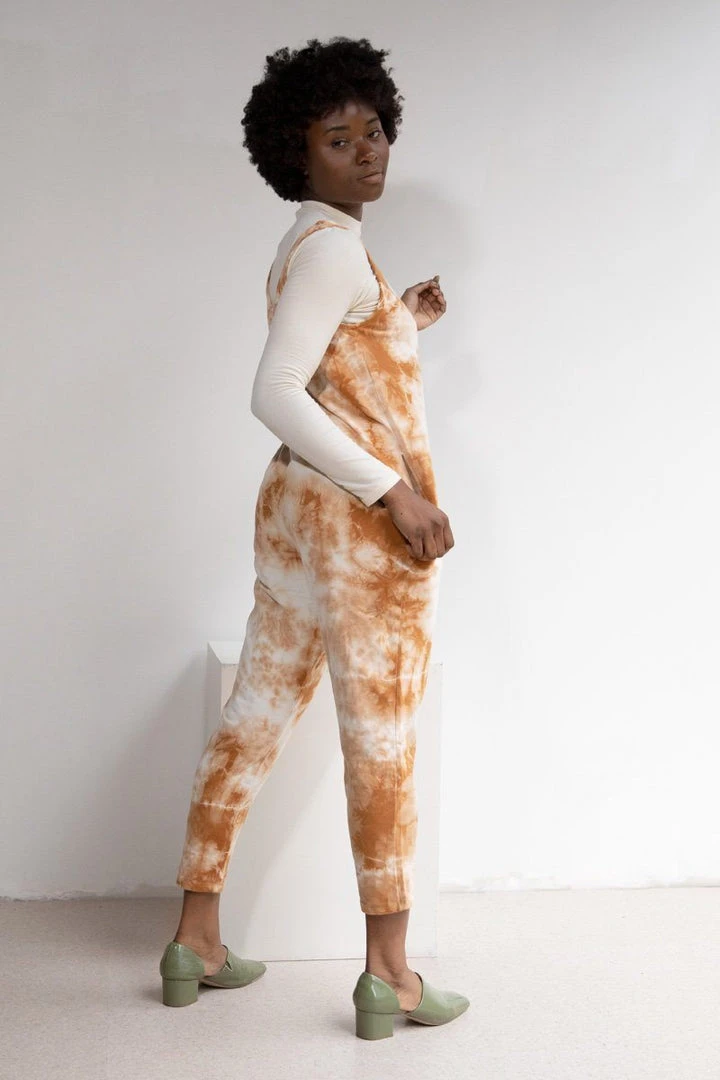 North Of West Parker Tie Dye Jumpsuit - Amber Sale 4 North Of West Parker Tie Dye Jumpsuit - Amber Sale