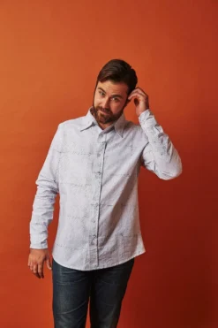 Passion Lilie Men's Avery Button Down Shirt