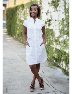 Passion Lilie Bianca Button Dress 7 Passion Lilie Bianca Button Dress